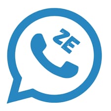 ZE WhatsApp logo